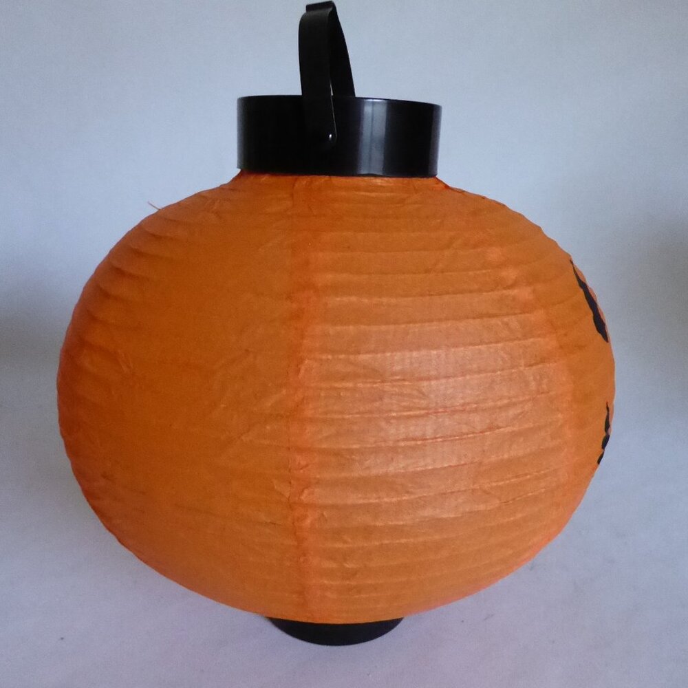 NEW BOSTON WAREHOUSE HALLOWEEN PUMPKIN PAPER BATTERY POWERED LANTERNS (LOT OF 5) - Picture 3 of 15